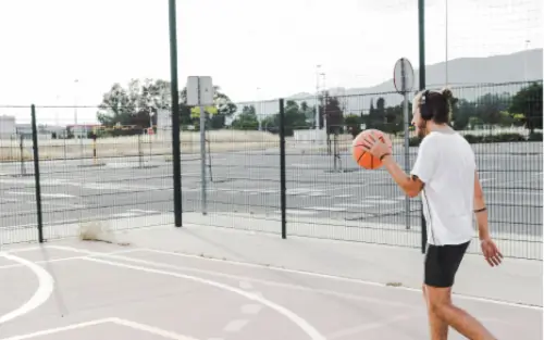 half-basket-ball-court